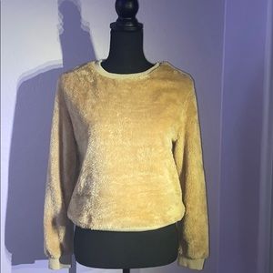 Love J Faux Fur Sweatshirt Sweater.